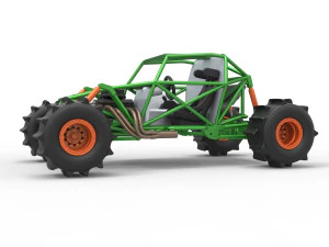 Formula Off Road Version 2 Base Scale 1 to 25 3D Print Model
