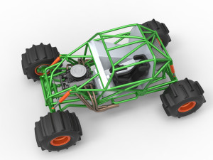 Formula Off Road Version 2 Base Scale 1 to 25 Model do druku 3D