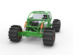 Formula Off Road Version 2 Base Scale 1 to 25 Model do druku 3D