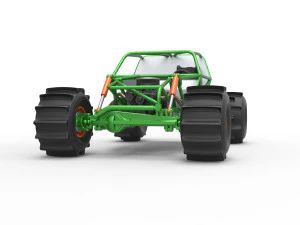 Formula Off Road Version 2 Base Scale 1 to 25 3D Print Model