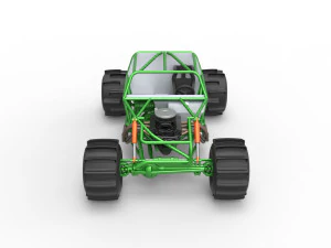 Formula Off Road Version 2 Base Scale 1 to 25 3D Print Model