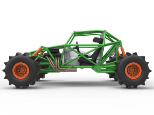 Formula Off Road Version 2 Base Scale 1 to 25 3D Print Model