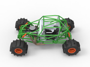 Formula Off Road Version 2 Base Scale 1 to 25 Model do druku 3D
