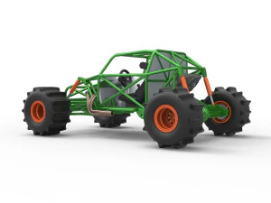 Formula Off Road Version 2 Base Scale 1 to 25 3D Print Model