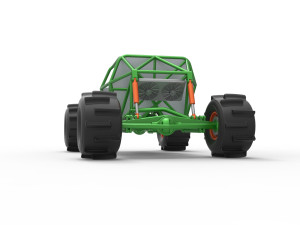 Formula Off Road Version 2 Base Scale 1 to 25 Model do druku 3D