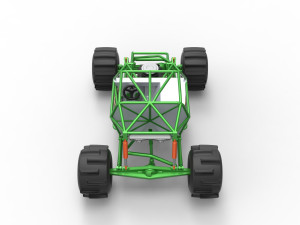 Formula Off Road Version 2 Base Scale 1 to 25 Model do druku 3D