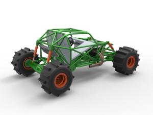 Formula Off Road Version 2 Base Scale 1 to 25 Model do druku 3D