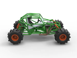 Formula Off Road Version 2 Base Scale 1 to 25 3D Print Model