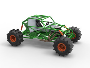 Formula Off Road Version 2 Base Scale 1 to 25 Model do druku 3D