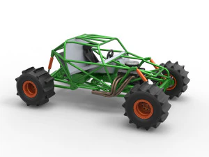 Formula Off Road Version 2 Base Scale 1 to 25 3D Print Model