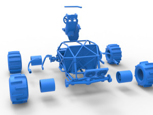 Formula Off Road Version 2 Base Scale 1 to 25 Model do druku 3D