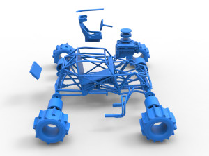 Formula Off Road Version 2 Base Scale 1 to 25 Model do druku 3D