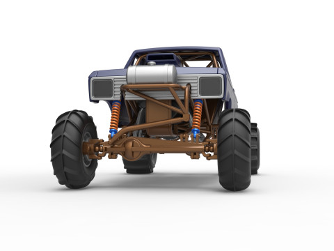 Mud dragster Version 2 Scale 1 to 25 Modèles 3D en vedette