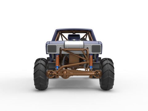 Mud dragster Version 2 Scale 1 to 25 Modèles 3D en vedette