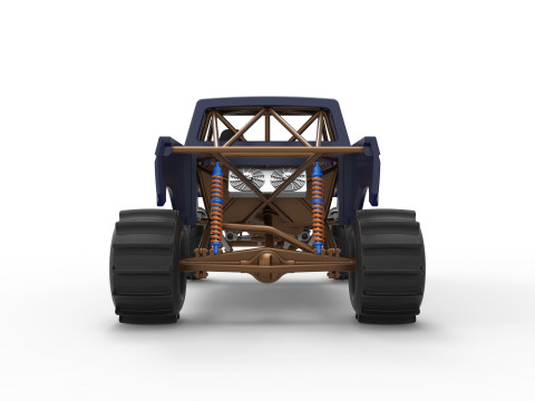 Mud dragster Version 2 Scale 1 to 25 Modèles 3D en vedette