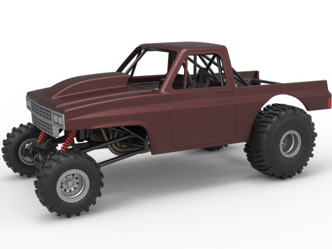 Mud dragster Version 3 Scale 1 to 25 3Dプリントモデル