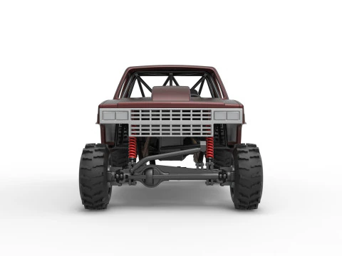 Mud dragster Version 3 Scale 1 to 25 3D Print Model