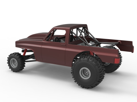 Mud dragster Version 3 Scale 1 to 25 3D-Druckmodell