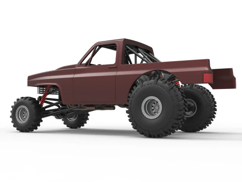 Mud dragster Version 3 Scale 1 to 25 3D Print Model
