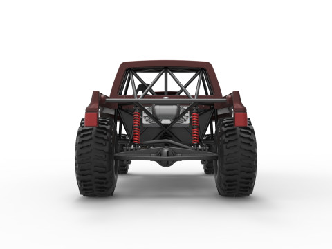 Mud dragster Version 3 Scale 1 to 25 3D-Druckmodell