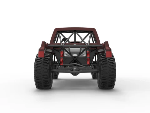 Mud dragster Version 3 Scale 1 to 25 3D Print Model