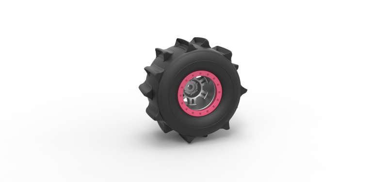 Wheel of Formula off road Version 2 Scale 1 to 25 3D Принт Модель .c4d .max .obj .3ds .fbx .stl .blend 
