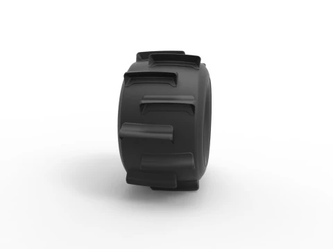 Wheel of Formula off road Version 2 Scale 1 to 25 3D Print Model