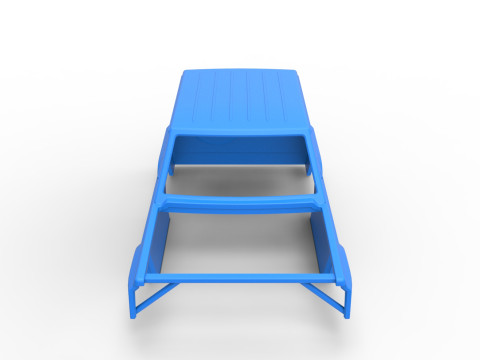 Shell of Uphill Sand Racing Dragster Scale 1 to 25 Modèles 3D en vedette