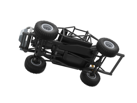 Uphill Sand Racing Dragster Base Scale 1 to 25 3D प्रिंट मॉडल