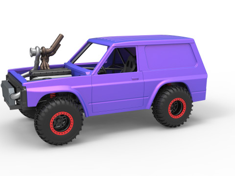 Uphill Sand Racing Dragster Version 2 Scale 1 to 25 3D Print Model