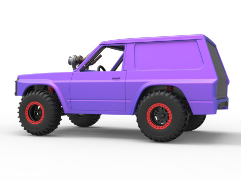 Uphill Sand Racing Dragster Version 2 Scale 1 to 25 Modello di stampa 3D