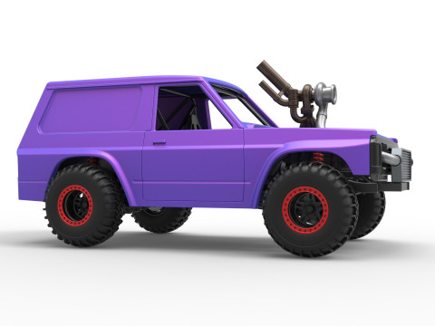Uphill Sand Racing Dragster Version 2 Scale 1 to 25 Modello di stampa 3D
