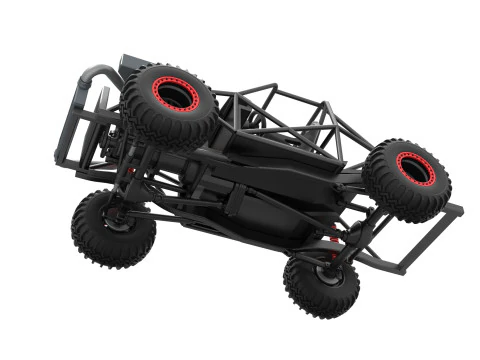 Uphill Sand Racing Dragster Base Version 2 Scale 1 to 25 3D Print Model