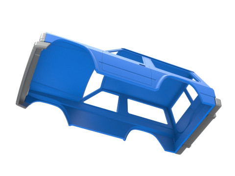 Shell of vintage SUV Scale 1 to 25 3D-Druckmodell