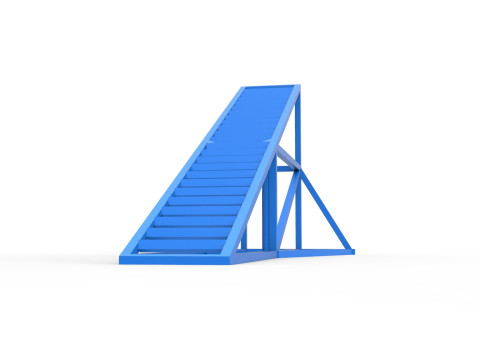 RTI Ramp for RC cars Scale 1 to 10 3D Print Model