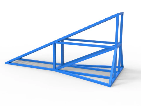 RTI Ramp for RC cars Scale 1 to 10 3D Print Model