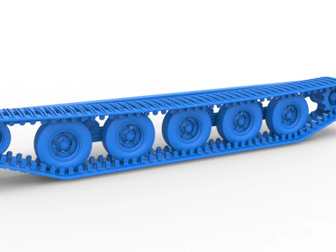 Jejak truk Redneck Rave Mud di trek Skala 1 hingga 25 Model Cetak 3D