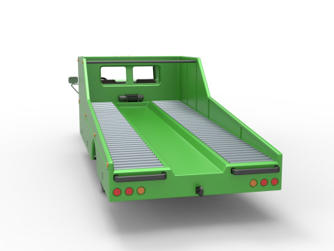 Vintage Transporter truck for Race car Version 3 Scale 1 to 25 3D Принт Модель