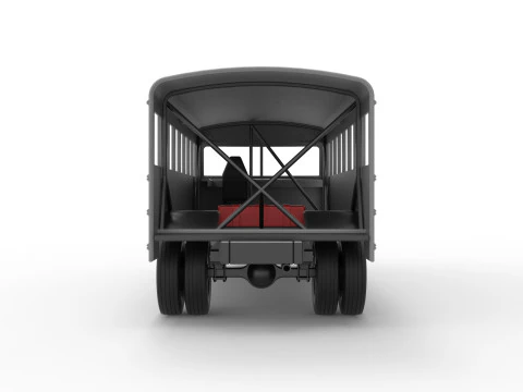 School bus for Figure 8 racing Scale 1 to 25 3D Print Model