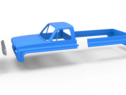 Shell for Vintage Monster tank Scale 1 to 25 3D Print Model