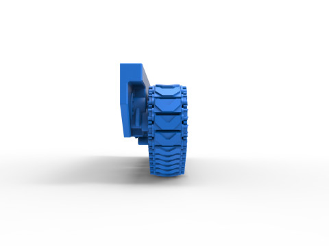 Track for Vintage Monster tank Scale 1 to 25 Modello di stampa 3D