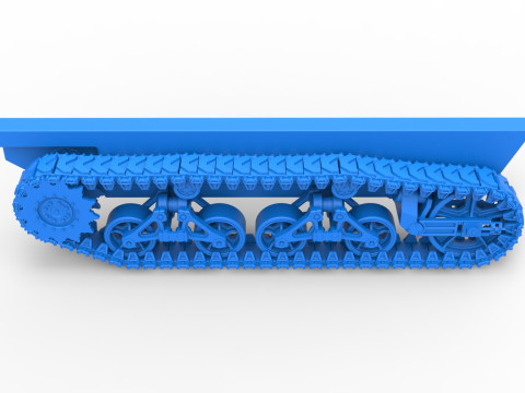 Track for Vintage Monster tank Scale 1 to 25 Modello di stampa 3D