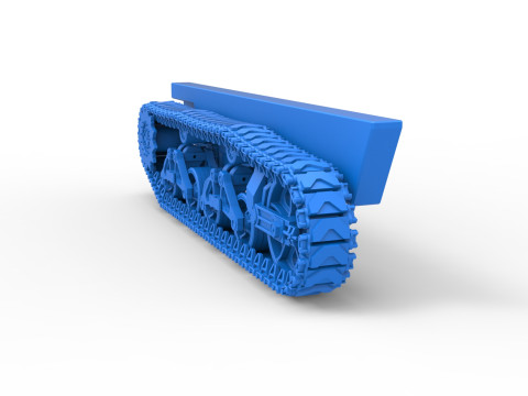 Track for Vintage Monster tank Scale 1 to 25 Modello di stampa 3D