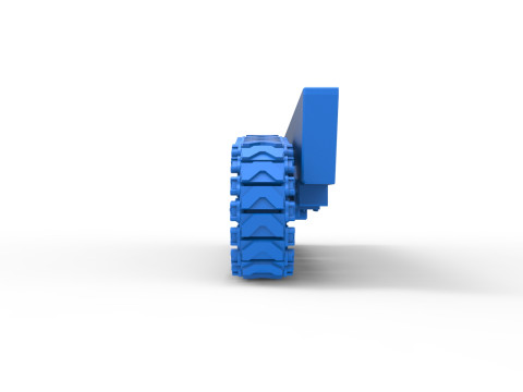 Track for Vintage Monster tank Scale 1 to 25 Modello di stampa 3D