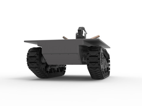 Fun Short Monster tank Base Scale 1 to 25 Modèles 3D en vedette