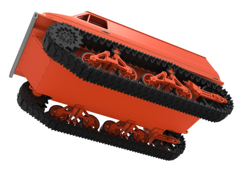 Vintage Monster tank Version 3 Scale 1 to 25 3D Принт Модель