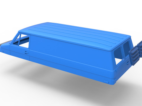 Shell for Vintage Monster tank Version 2 Scale 1 to 25 3D 打印模型