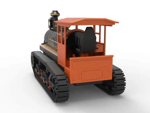 Vintage Monster tank Version 4 Scale 1 to 25 3D Print Model