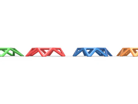 Pokeball stand Set 5 3D Print Model