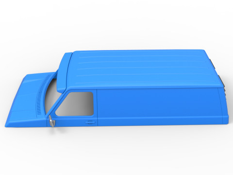 Shell for Vintage Monster tank Version 3 Scale 1 to 25 3D Print Model
